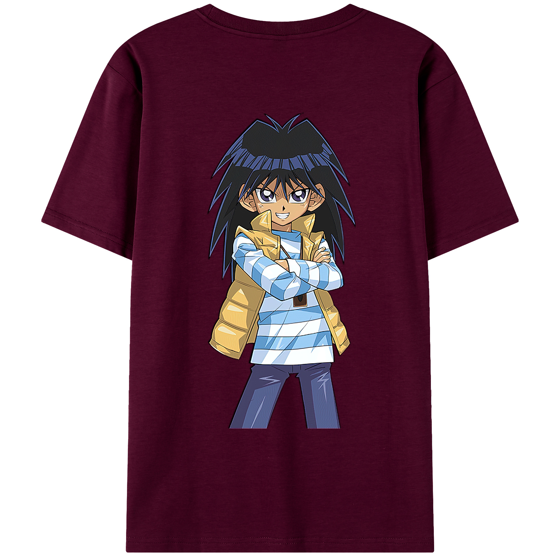 （画像用） 遊☆戯☆王 Yu-Gi-Oh! レディース半袖Tシャツ(バックプリント)
